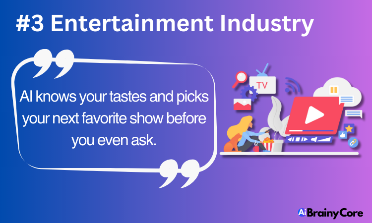 Role of AI In Entertainment Industry (#3)